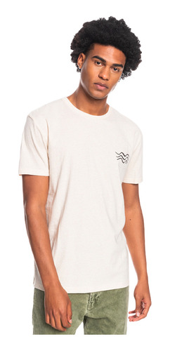 Polera Quiksilver Inner Guidance Antique Hombre White