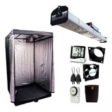 Combo Full Kit Indoor Carpa 120x120x200 + Led Mx300 Listo