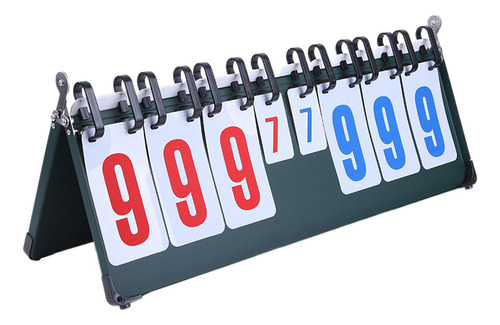 Flip Scoreboard Caja De 8 Dígitos Para Seguimiento Completo
