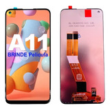 Tela Display Frontal Compatível Samsung A11 Premium + Pel