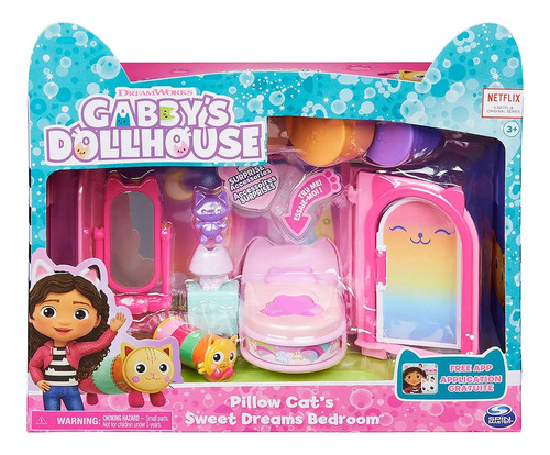 Casa De Muñecas Gabbys Dollhouse Set Ambientes C/fig