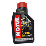 Aceite Motor Motul 5000 20w-50 Para Motos Y Cuatriciclos