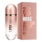 Perfume 212 Vip Rose Carolina Herrera Perfume Feminino 80 Ml