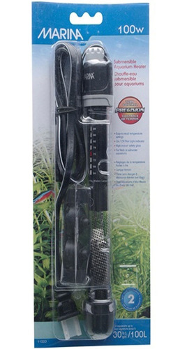 Calefactor Sumergible Para Acuario Mod  Marina Hagen 150 W