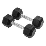 Mancuernas 12 Lbs  Hexagonales Altera Pesas Ejercicio Par Kg