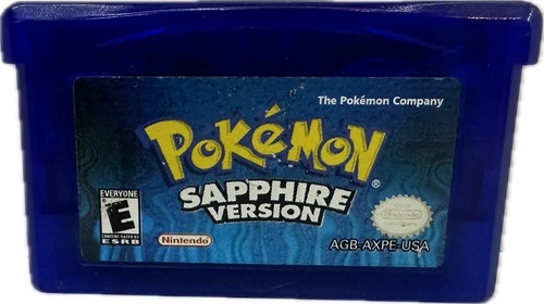 Pokémon Sapphire Version Game Boy Advance Original En Ingles