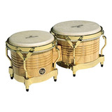 Lp Matador M201-aw Madera Bongos (natural, Oro)