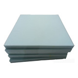 Goma Espuma 50x50cm Alta Densidad,24k,4cm Espesor X4 Unidade