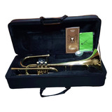 Trombone De Pistos Curto Eagle Tv603 Em Do Laqueado Completo