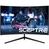 Sceptre Monitor Led Curvo Para Juegos De 24  R1200 Hdmi Disp