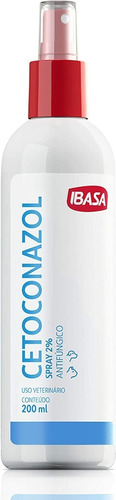 Cetoconazol Spray 2% Antifungico Frasco 200ml - Ibasa