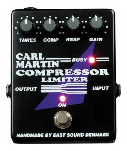 Pedal Compressor Carl Martin Limiter Top!