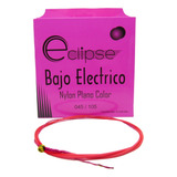 Cuerdas Eclipse Para Bajo Electrico 4cdas Nylon Colores