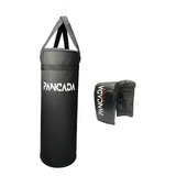 Saco De Pancada 90x100 Boxe **cheio** + Luva Bate Saco