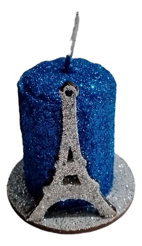 15 Velas Ceremonia De 15 Con Torre Eiffel 
