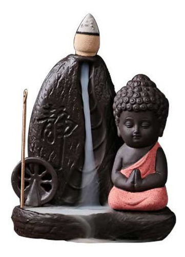 Incensário Cascata Buda Tathagata Decoração Feng Shui 189701