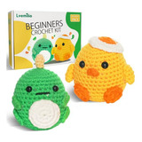 Kit De Crochet Lvemilio Para Principiantes Con Hilo Fácil, T