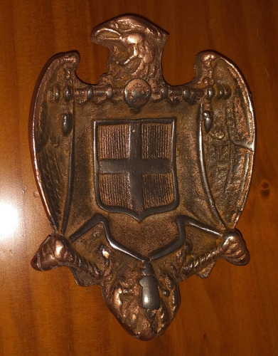 Antiguo Cenicero Despojador De Bronce Águila