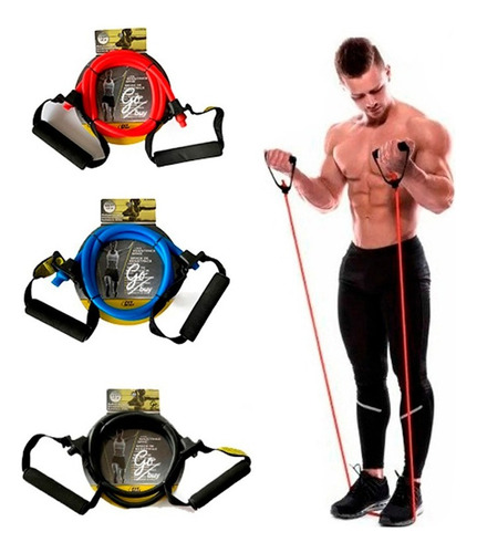 Banda Resistencia Ejercicio Banda Elastica 20lb Fitness Gym