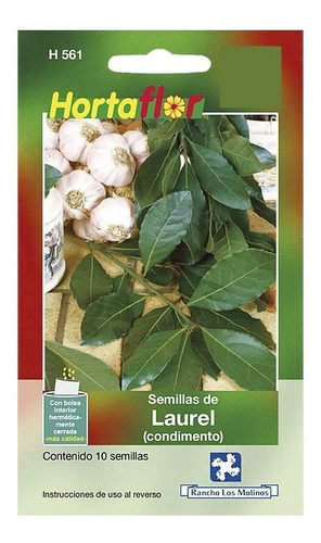 Semillas De Laurel  Sobre 2.1g, 10 Semillas Aprox