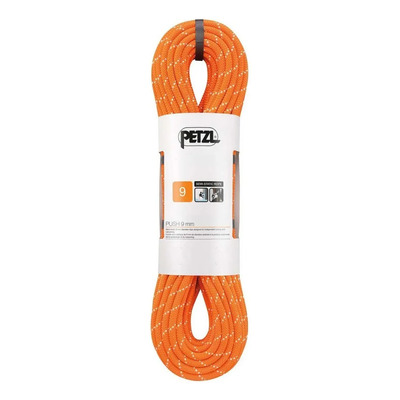 Cuerda Push Petzl 9mm X 60m Naranja Cañonismo Espeleología Naranja | Meses sin interés