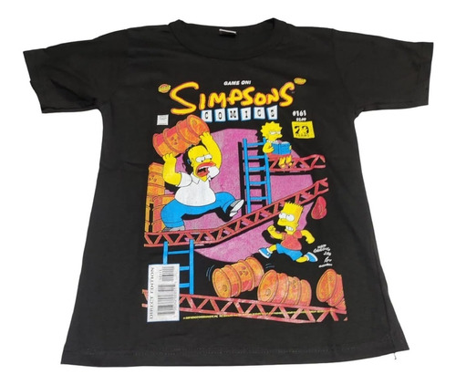 Remera Simpsons Donkey Kong Homenaje 