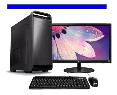 Computadora Escritorio Intel Celeron Monitor 19 8gb 1tb Dvd