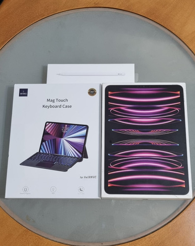 iPad Pro 11 Polegadas Wifi 128 Gb, Apple Pencil E Teclado