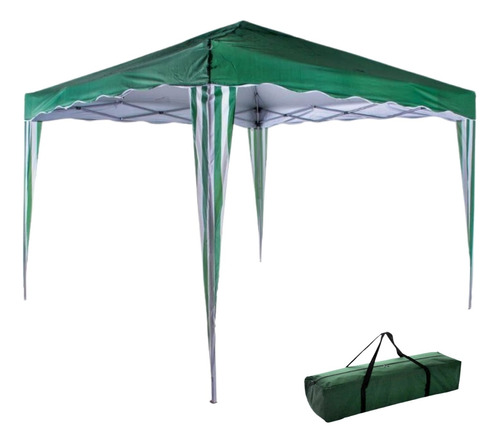 Tenda Gazebo 3x3 M Articulado Impermeável Com Bolsa Camping 