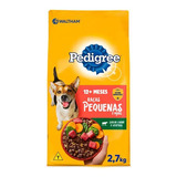 Alimento Pedigree Raças Pequenas Para Cachorro Adulto De Raça Pequena Sabor Mix Em Sacola De 2,7kg
