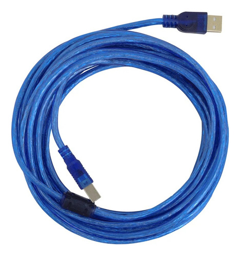 Cable Usb A Y B 10 Metros Para Impresora Hp Epson Samsung 