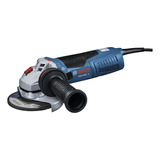 Miniesmeriladora Bosch, 1560 W. Velocidad Variable 115v. Color Azul Acero