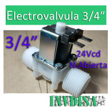 Electrovalvula Normalmente Abierta 3/4 A 24vcd Riego,osmosi