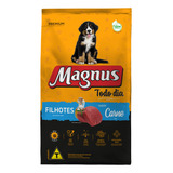 Ração Cães Filhotes Carne Todo Dia 10,1kg Magnus