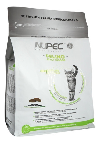 Alimento Nupec Indoor Cat 5kg