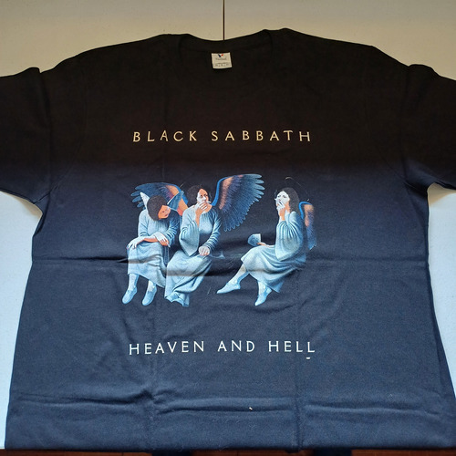 Black Sabbath Heaven Hell Playera Hard Rock Led Zeppelin Dio