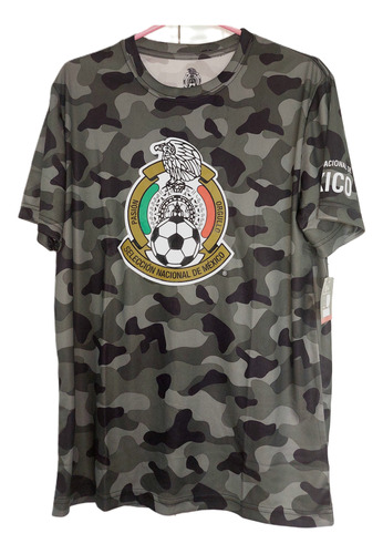 Remera Camiseta Fútbol Selección Nacional De México T.m Imp