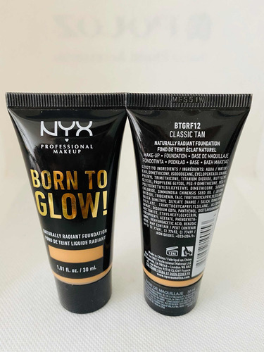 Base De Maquillaje Nyx Born To Glow!