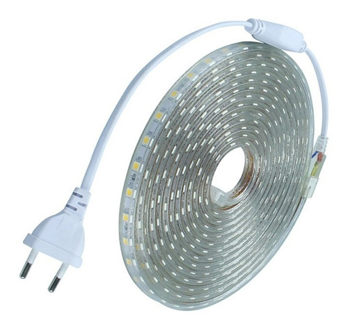 15m Fita De Led Chata Para Gesso Sanca Natal + 1 Conector