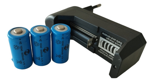 Bateria Cr123a 3 Bateria 16340 / Caça Pesca Lanterna Laser
