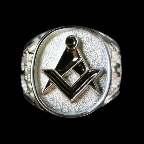 Anillo Masonico Aprendiz Minimalista Plata | Artemasonico
