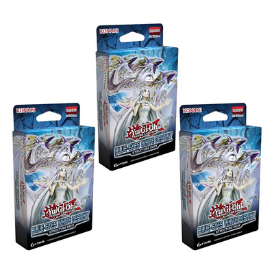 Structure Deck Blue Eyes White Destiny X3 (3 Decks) | Envío gratis