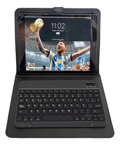 Funda Con Teclado Bluetooth Para Tablet Lenovo K10 M10 P11 