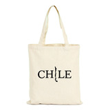 Tote Bag Bolsa Chile - Mapa - Chilito - Estampaking