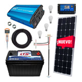 Kit Solar 750 Watts, Batería Lth, Completo Listo Para Usar
