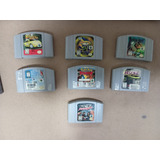 Lote Cartuchos Nintendo 64 Usados En Muy Buenas Condiciones 
