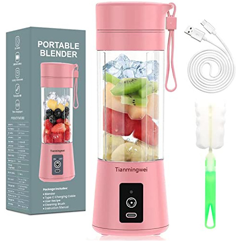 Personal Blender Usb Juicer Cup Portable Juicer Blender 6 Cu