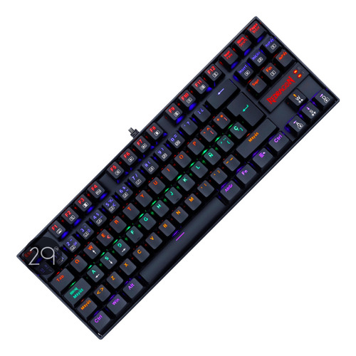 Teclado Gamer Redragon Kumara K552 Español Negro 