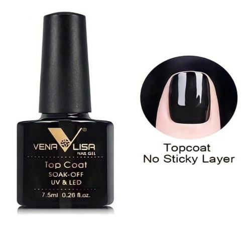 Top Coat Para Uñas Esmaltado Permanente Venalisa