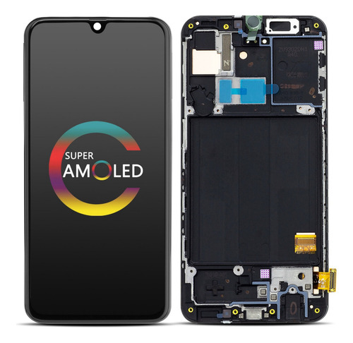 Pantalla Amoled Con Marco Para Samsung Galaxy A40 A405